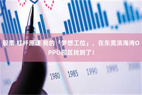 股票 杠杆原理 我的「梦想工位」，在东莞滨海湾OPPO园区找到了！