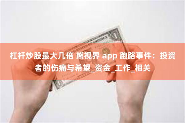 杠杆炒股最大几倍 熊视界 app 跑路事件：投资者的伤痛与希望_资金_工作_相关